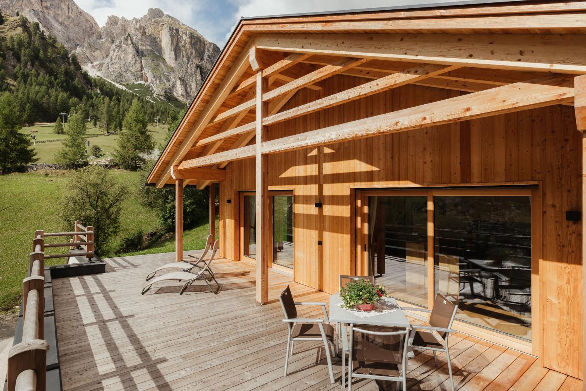 Chalet Laerchenhof Colfosco Exteriör bild