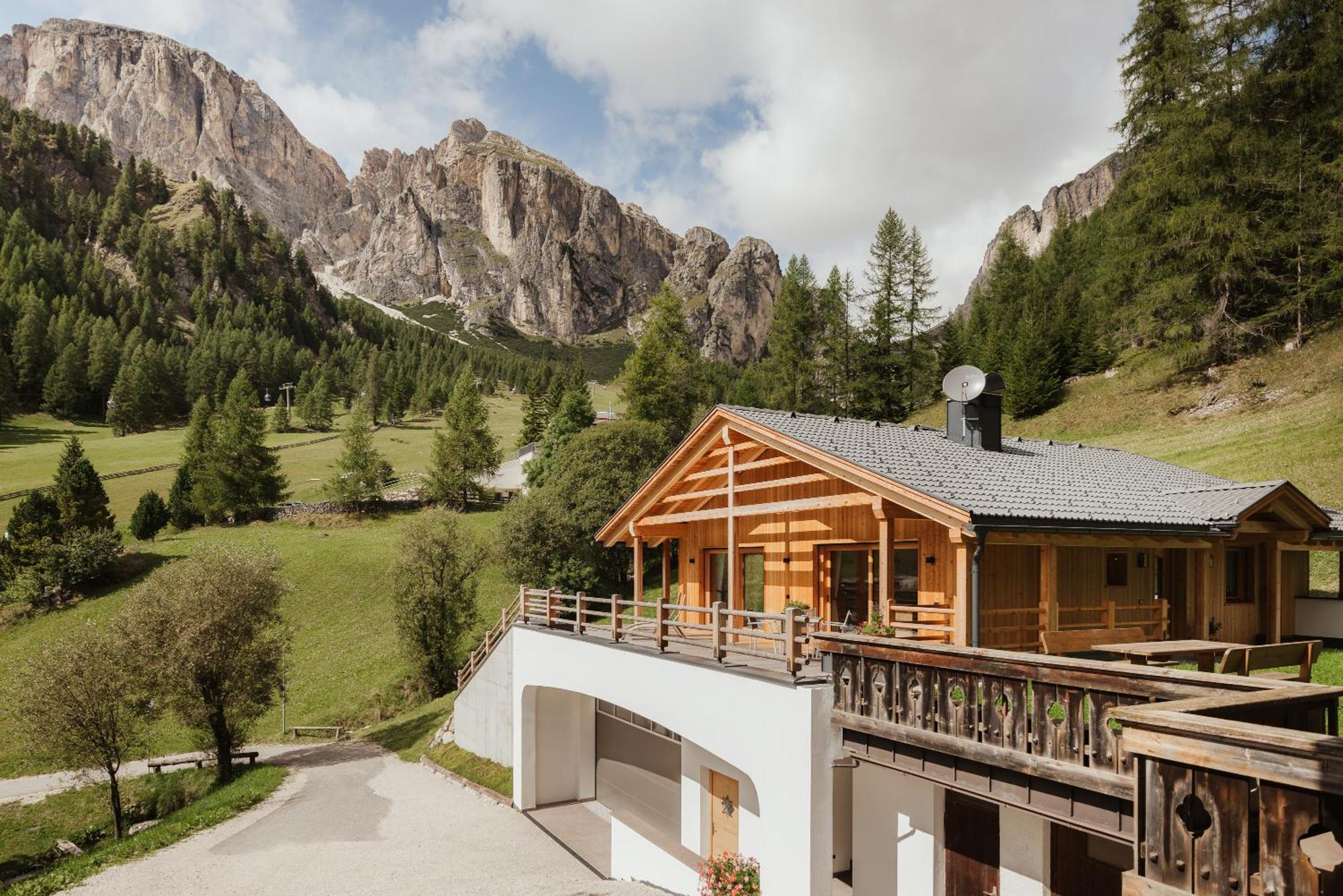 Chalet Laerchenhof Colfosco Exteriör bild